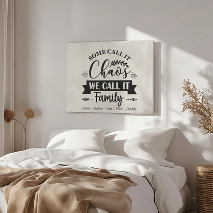 Chaos - Personalized Custom Canvas