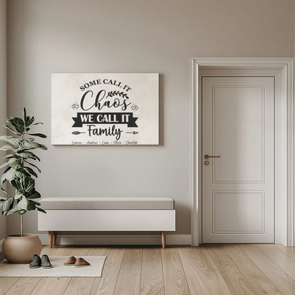 Chaos - Personalized Custom Canvas