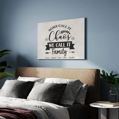 Chaos - Personalized Custom Canvas