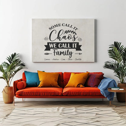 Chaos - Personalized Custom Canvas