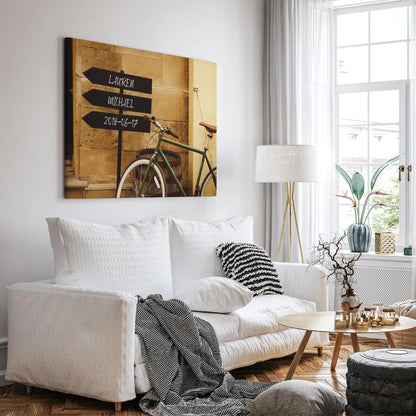 Our Way - Personalized Custom Canvas