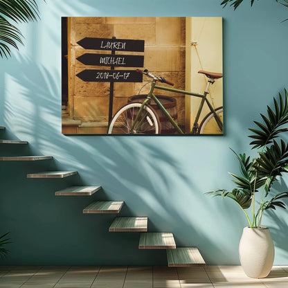 Our Way - Personalized Custom Canvas
