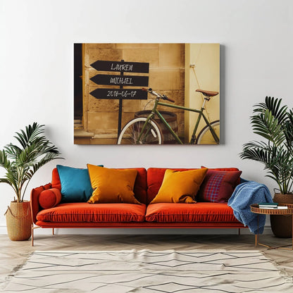 Our Way - Personalized Custom Canvas