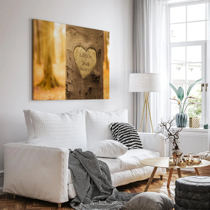 Tree Heart - Personalized Custom Canvas