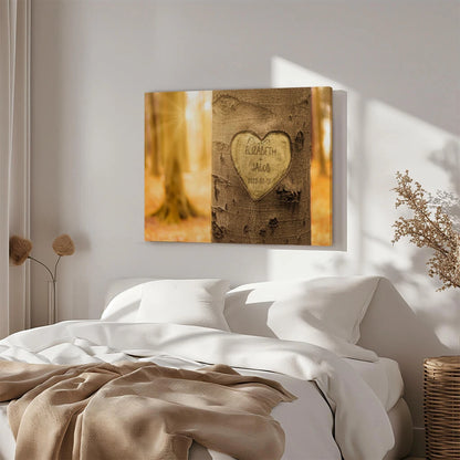 Tree Heart - Personalized Custom Canvas