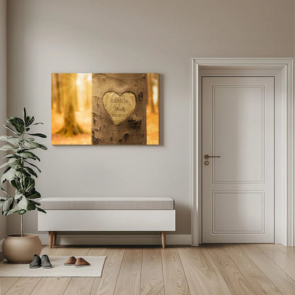 Tree Heart - Personalized Custom Canvas