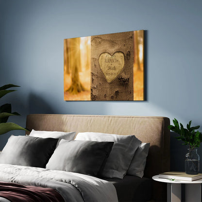 Tree Heart - Personalized Custom Canvas
