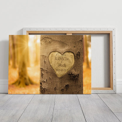 Tree Heart - Personalized Custom Canvas