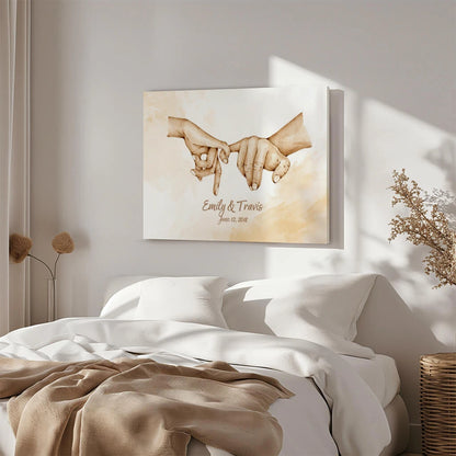 Togehter forever - Personalized Custom Canvas