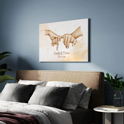 Togehter forever - Personalized Custom Canvas