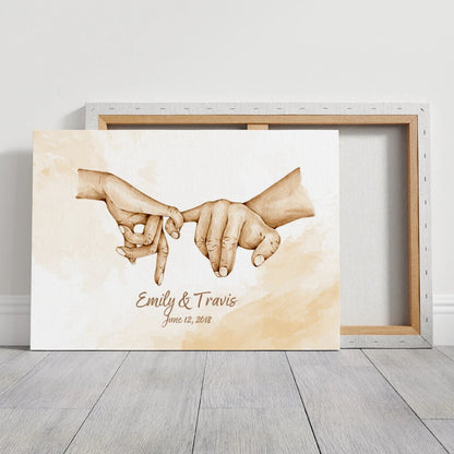 Togehter forever - Personalized Custom Canvas