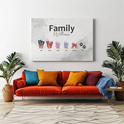 Here live... - Personalized Custom Canvas
