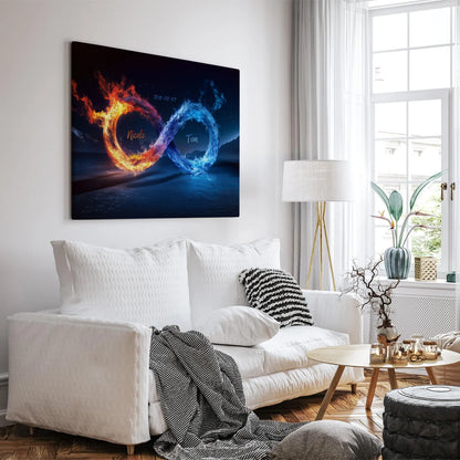 Eternal Love - Personalized Custom Canvas