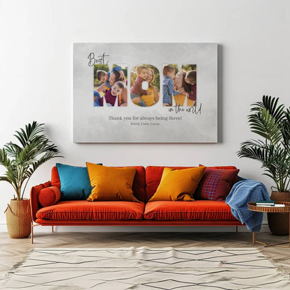 MOM - Personalized Custom Canvas