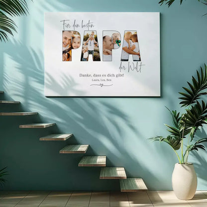 Personalized Custom Canvas Print Personalized Custom Canvas Print ’PAPA’ 6