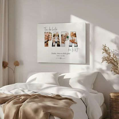 Personalized Custom Canvas Print Personalized Custom Canvas Print ’PAPA’ 3