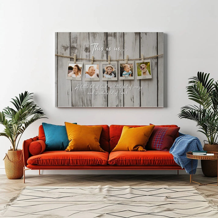 Family Moments - Personalized Custom Canvas – SmilePoster