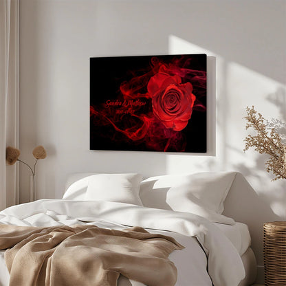 Rose - Personalized Custom Canvas