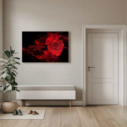 Rose - Personalized Custom Canvas