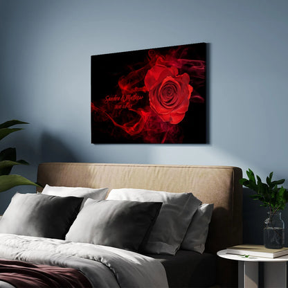 Rose - Personalized Custom Canvas