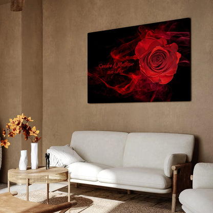 Rose - Personalized Custom Canvas