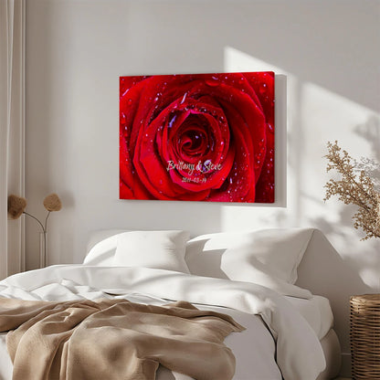 Rose - Personalized Custom Canvas