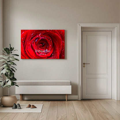 Rose - Personalized Custom Canvas