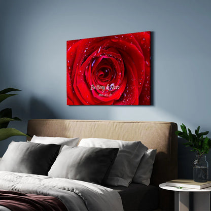 Rose - Personalized Custom Canvas