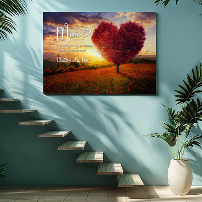 Mother's Day Gift - Personalized Custom Canvas