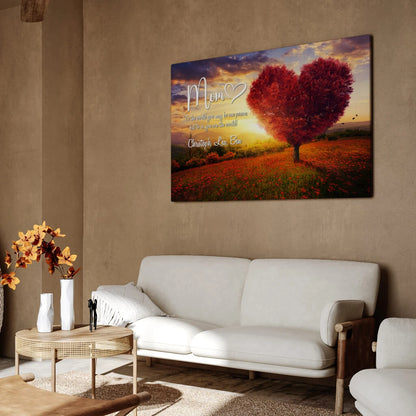 Mother's Day Gift - Personalized Custom Canvas