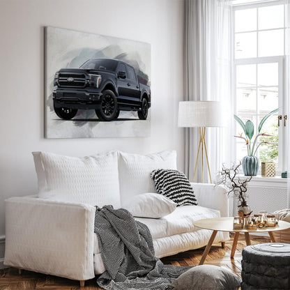Your Car, Turned into Art - Personalized Custom Canvas