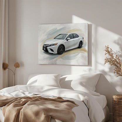 Your Car, Turned into Art - Personalized Custom Canvas
