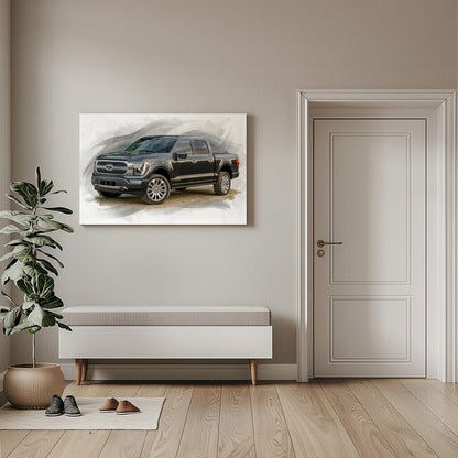 Your Car, Turned into Art - Personalized Custom Canvas