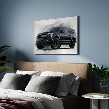 Your Car, Turned into Art - Personalized Custom Canvas