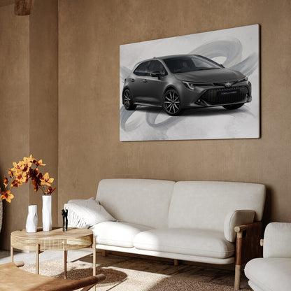 Your Car, Turned into Art - Personalized Custom Canvas
