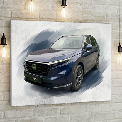 Your Car, Turned into Art - Personalized Custom Canvas