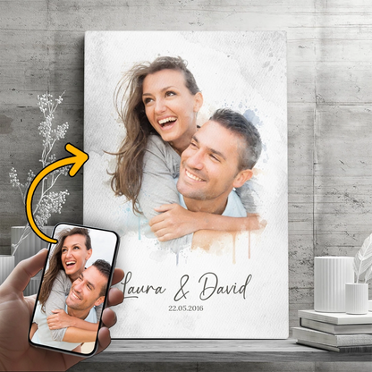 Your Photo, Turned into Art - Personalized Custom Canvas